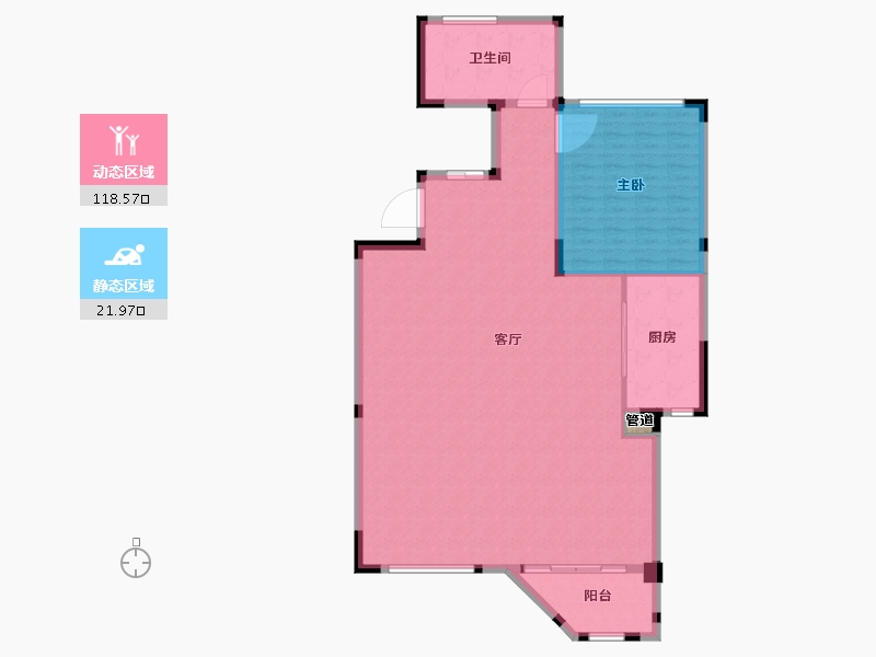 福建省-福州市-融信海月江潮-132.00-户型库-动静分区