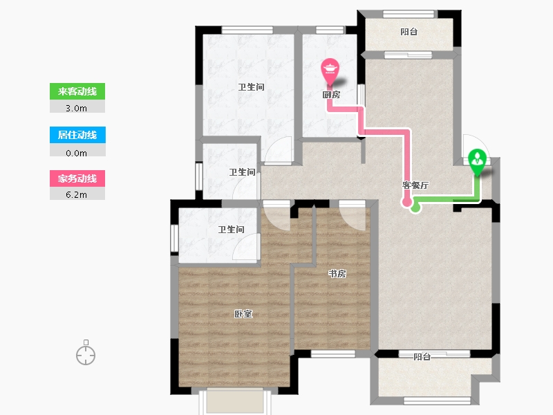 江苏省-宿迁市-台湾小镇（泗洪）-99.00-户型库-动静线