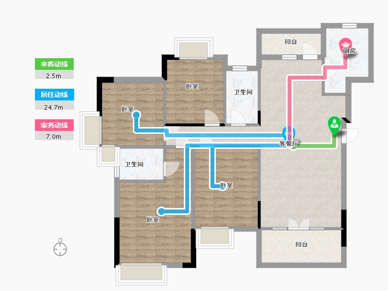 江西省-抚州市-德昌府-106.17-户型库-动静线