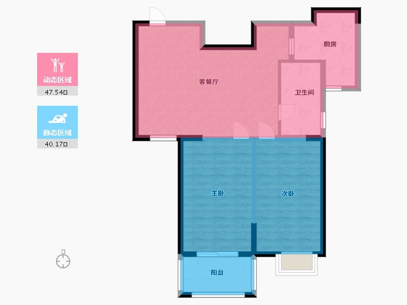 江苏省-淮安市-杉杉东方世纪城-79.20-户型库-动静分区