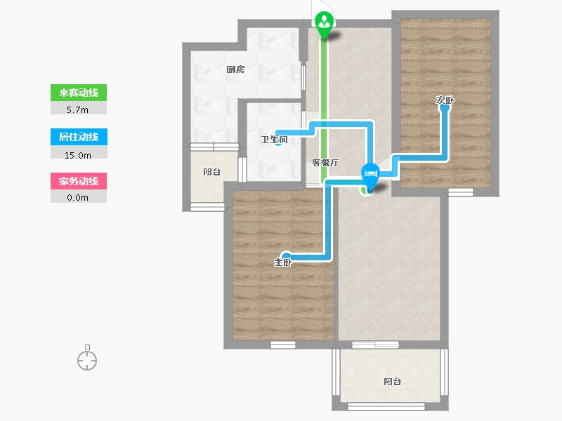 江苏省-淮安市-杉杉东方世纪城-73.60-户型库-动静线