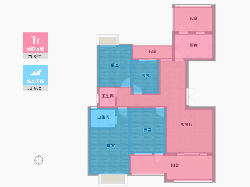 江西省-上饶市-融晖城-113.25-户型库-动静分区