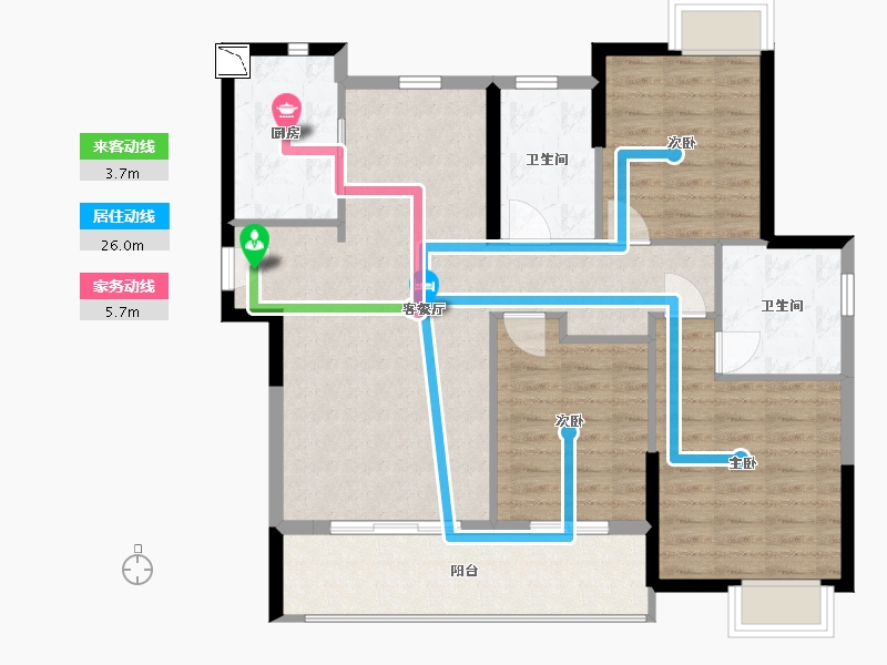 江西省-南昌市-富力银禧悦城-100.15-户型库-动静线