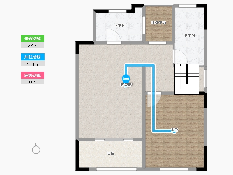 江苏省-常州市-弘阳天下锦-125.00-户型库-动静线