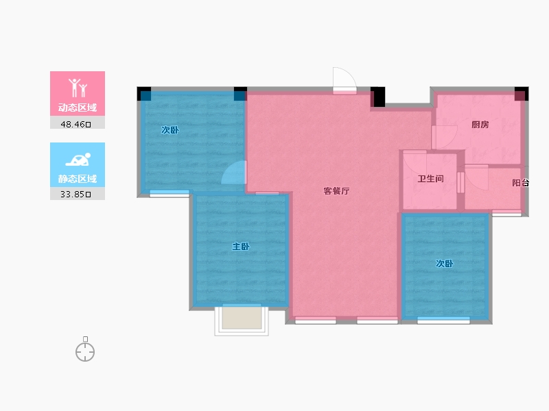 江西省-九江市-新西兰水果小镇-73.52-户型库-动静分区