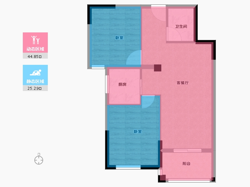 福建省-龙岩市-中福城会员制居家养老社区-63.00-户型库-动静分区