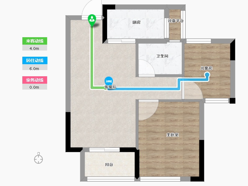 福建省-龙岩市-紫金山体育公园-59.00-户型库-动静线