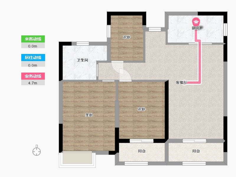 江西省-九江市-悦江府-85.80-户型库-动静线