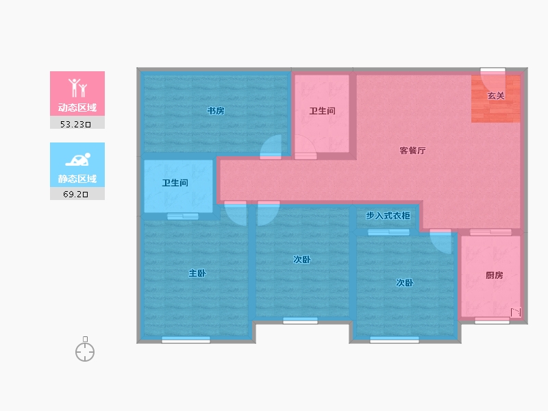 安徽省-阜阳市-阜阳国际汽配城-108.86-户型库-动静分区