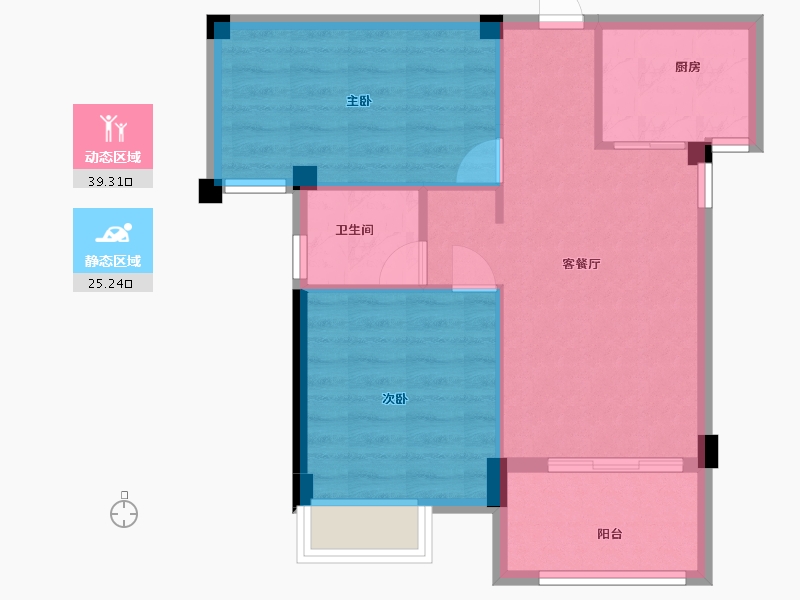 福建省-南平市-南平璀璨延宸-58.00-户型库-动静分区