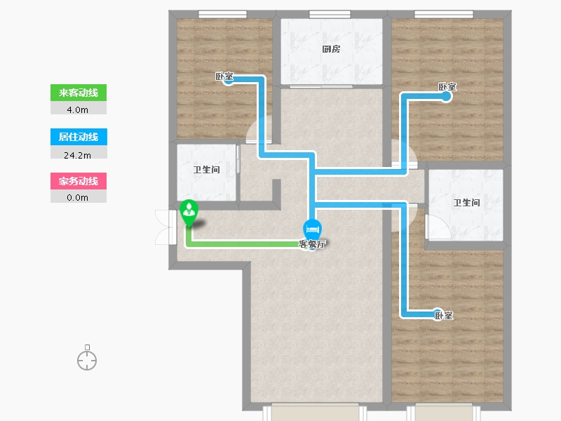 新疆维吾尔自治区-乌鲁木齐市-鲤鱼山御苑广场-96.70-户型库-动静线