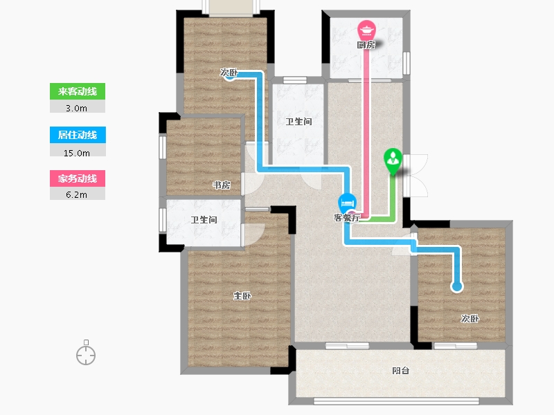 江西省-九江市-江州华府-108.00-户型库-动静线