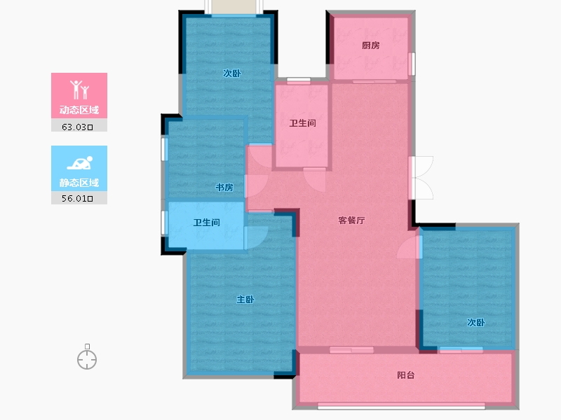 江西省-九江市-江州华府-108.00-户型库-动静分区