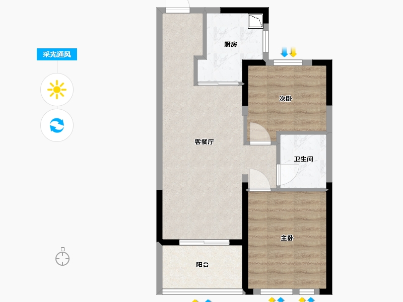 福建省-福州市-万科天空之城-52.01-户型库-采光通风