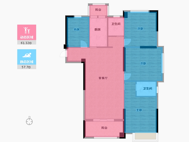 江西省-九江市-江州华府-107.55-户型库-动静分区