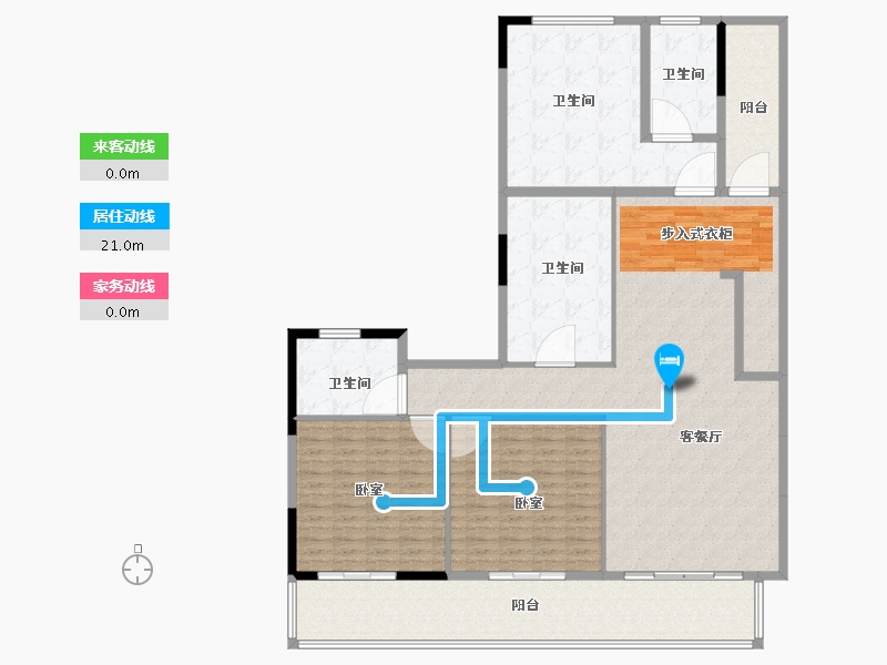 福建省-莆田市-滨溪正荣府-182.00-户型库-动静线