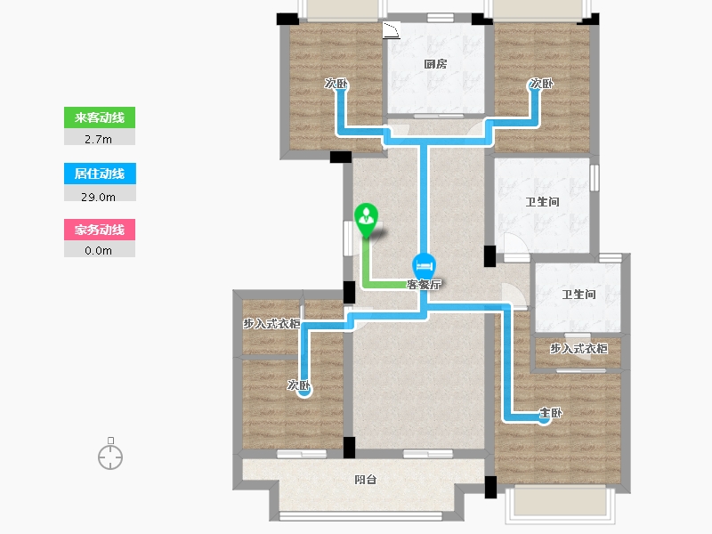 江西省-南昌市-中大弘阳-104.00-户型库-动静线