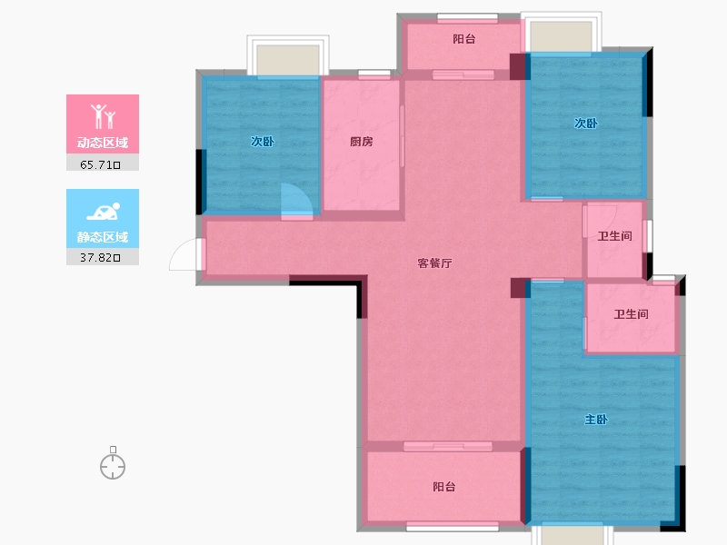 江西省-九江市-九江中联城-92.50-户型库-动静分区