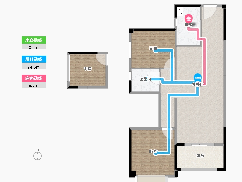 福建省-泉州市-安溪金沙水岸-139.75-户型库-动静线