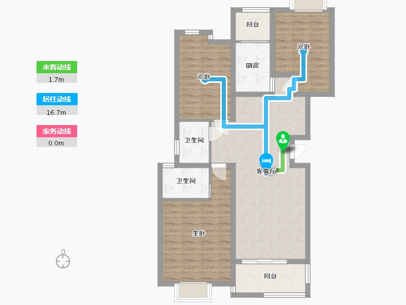 江西省-九江市-鼎翔珍珠湖-98.74-户型库-动静线