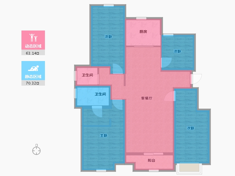 江西省-南昌市-联发公园前-119.01-户型库-动静分区