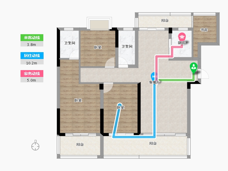 江西省-上饶市-江天农博城-108.25-户型库-动静线