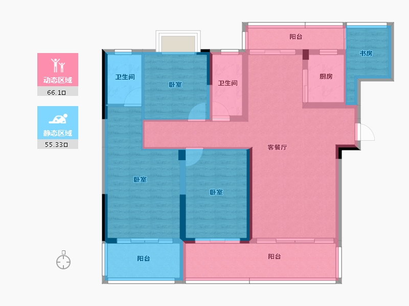 江西省-上饶市-江天农博城-108.25-户型库-动静分区