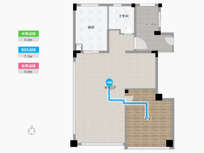 浙江省-宁波市-绿城長汀雲庐-139.80-户型库-动静线