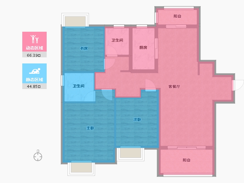 江西省-南昌市-新力锦园-100.01-户型库-动静分区