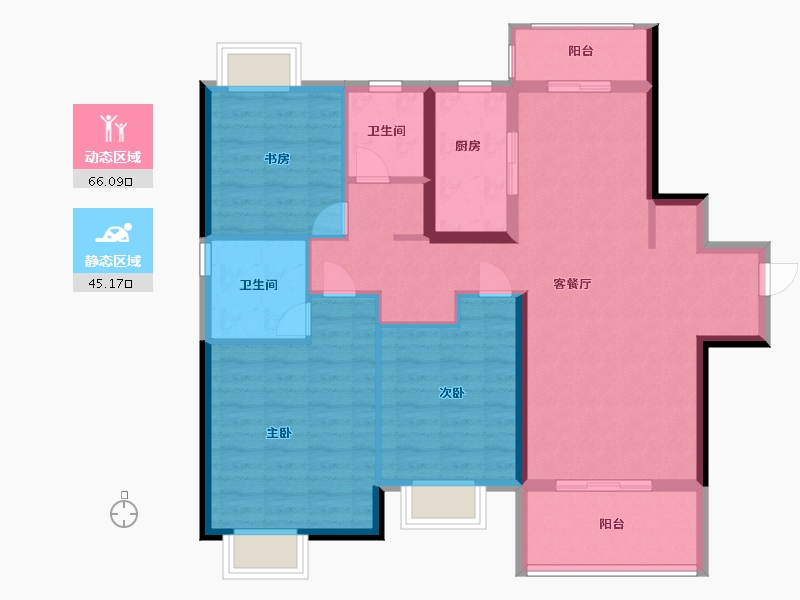 江西省-南昌市-新力锦园-100.00-户型库-动静分区