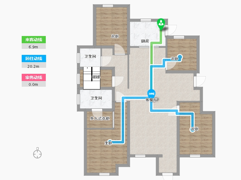 江西省-南昌市-联发公园前-118.01-户型库-动静线