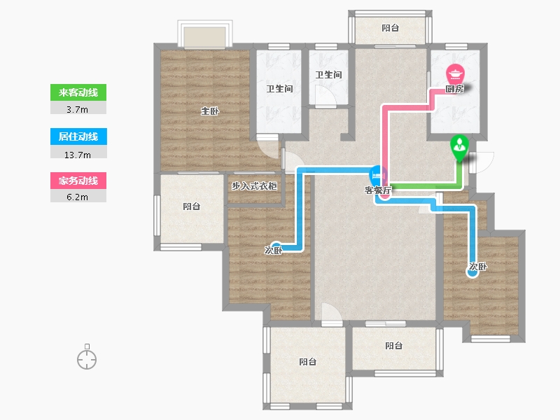 江西省-九江市-鼎翔珍珠湖-121.73-户型库-动静线