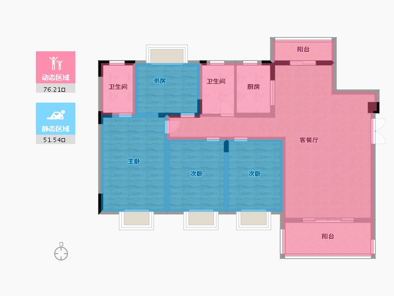 江西省-九江市-和兴首府-113.60-户型库-动静分区