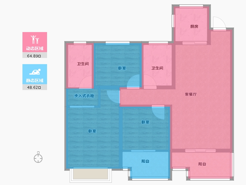 江西省-上饶市-尚锦名都-101.01-户型库-动静分区