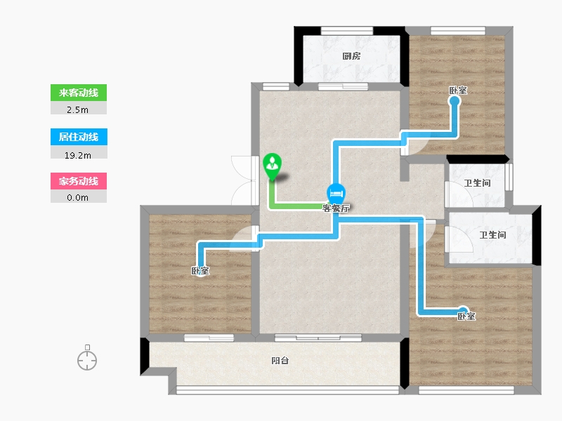 江苏省-镇江市-中南世纪城-89.01-户型库-动静线