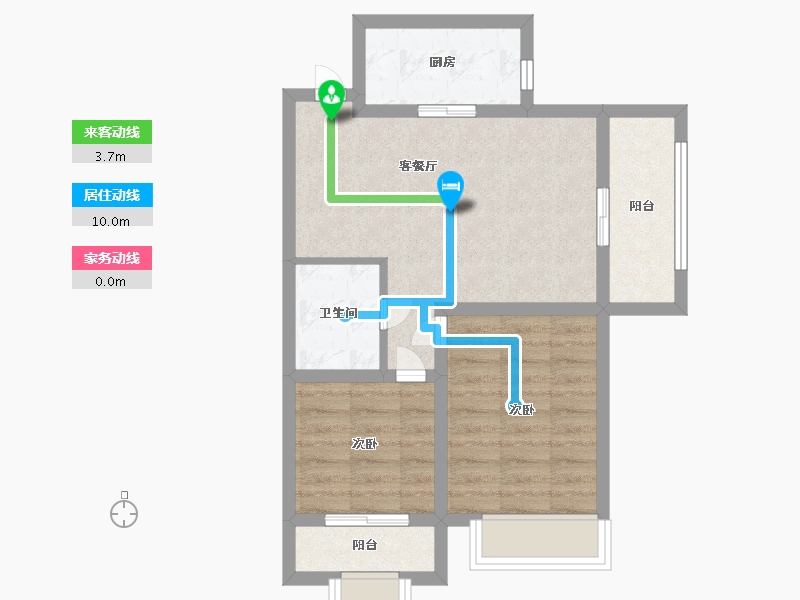 江西省-南昌市-上峰景城-53.99-户型库-动静线