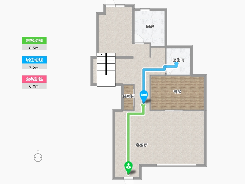 江西省-南昌市-联发公园前-134.00-户型库-动静线