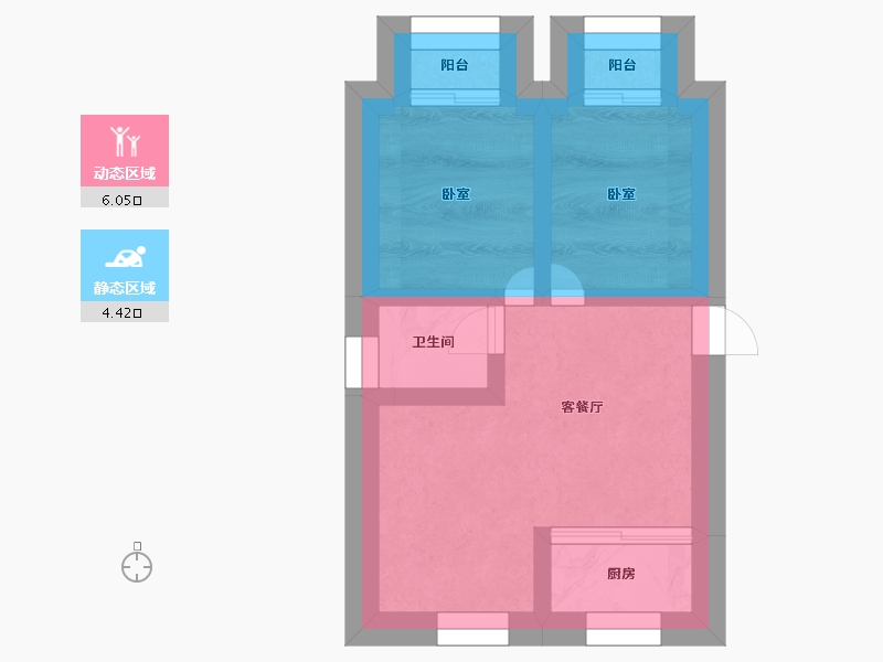 浙江省-嘉兴市-路仲文化苑-8.32-户型库-动静分区