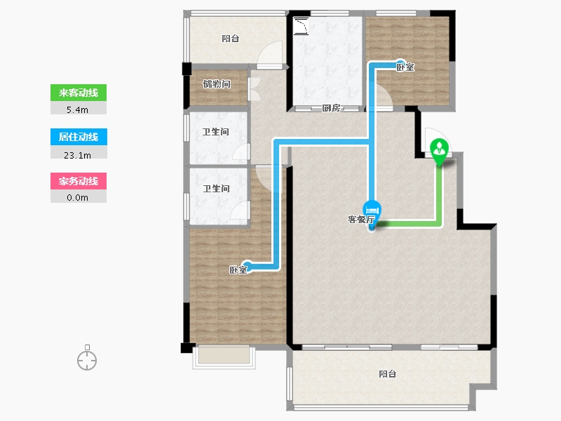 安徽省-合肥市-高速蜀西湖畔-187.00-户型库-动静线