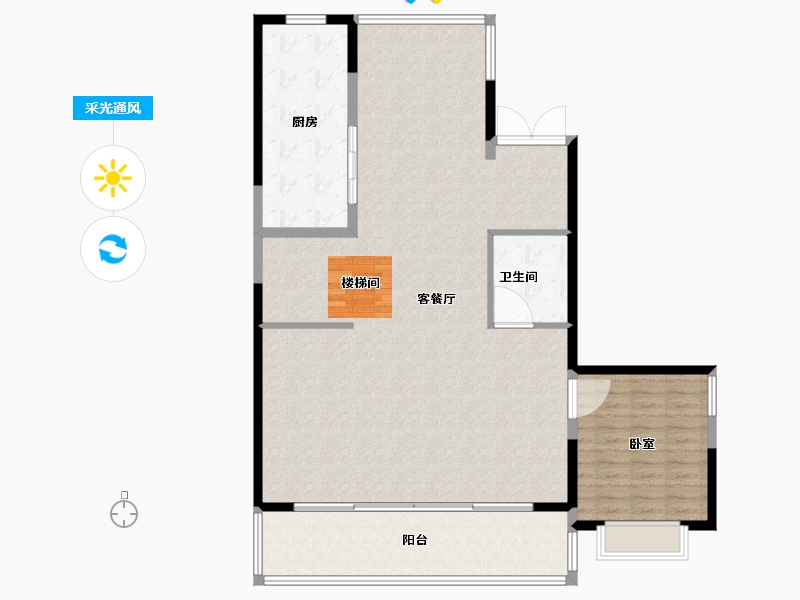 福建省-莆田市-正荣·木兰紫阙-136.00-户型库-采光通风