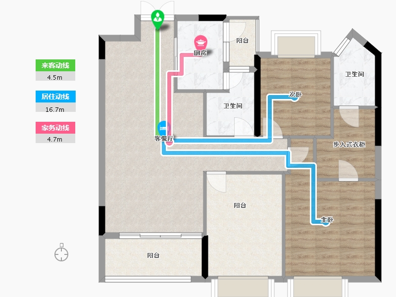 江西省-南昌市-中金中心·阅璟台-99.39-户型库-动静线