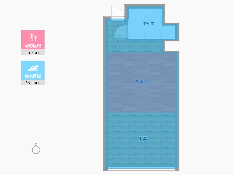 宁夏回族自治区-银川市-建发大阅城涉外公寓-36.14-户型库-动静分区