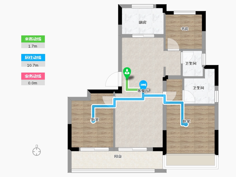 浙江省-湖州市-安吉慢谷-79.00-户型库-动静线