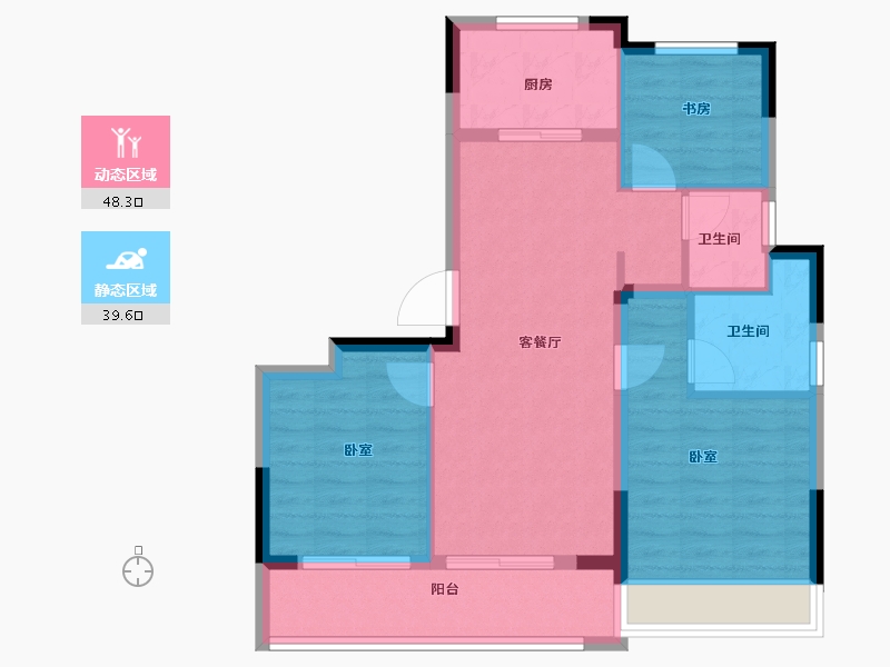 浙江省-湖州市-安吉慢谷-79.00-户型库-动静分区