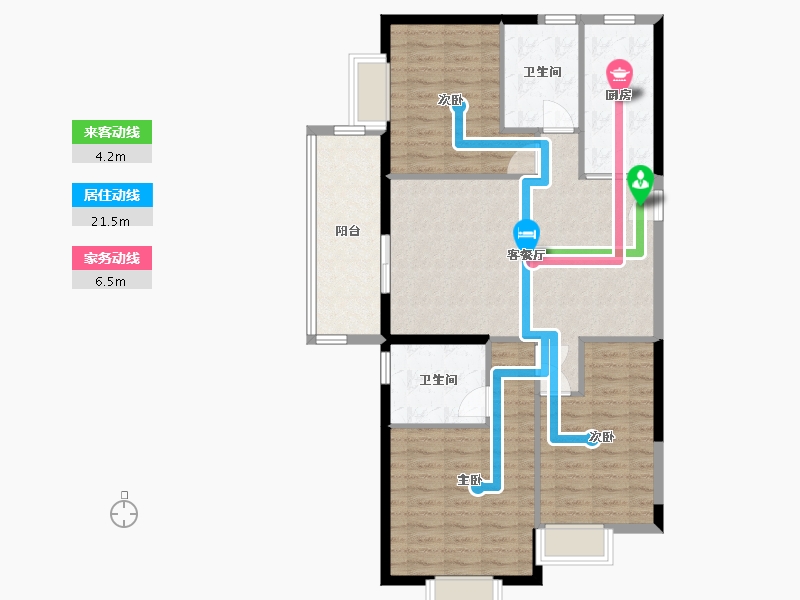 福建省-宁德市-福鼎恒大未来城-101.99-户型库-动静线