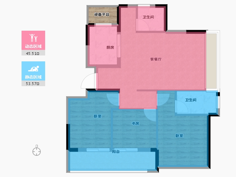 浙江省-湖州市-安吉慢谷-92.00-户型库-动静分区