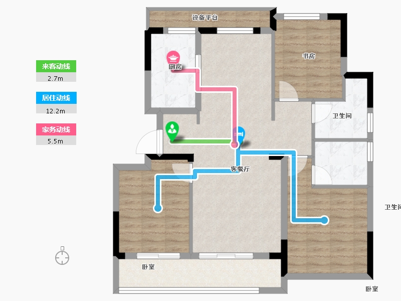 浙江省-湖州市-安吉慢谷-92.01-户型库-动静线