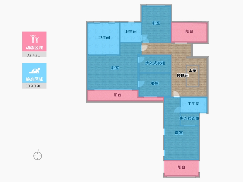 浙江省-湖州市-滨江棕榈·十里春晓-181.83-户型库-动静分区