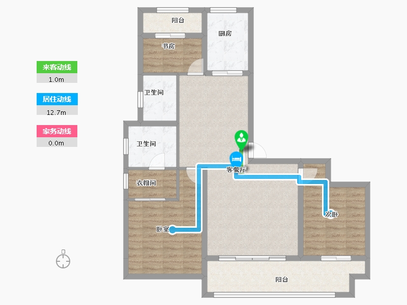 江西省-上饶市-上饶新城吾悦广场-94.06-户型库-动静线