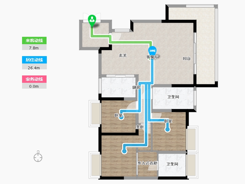 江西省-景德镇市-宝鼎盛世-115.18-户型库-动静线